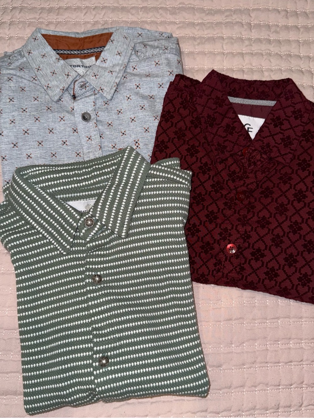 Boys Button Up Shirts - Size 5,6
